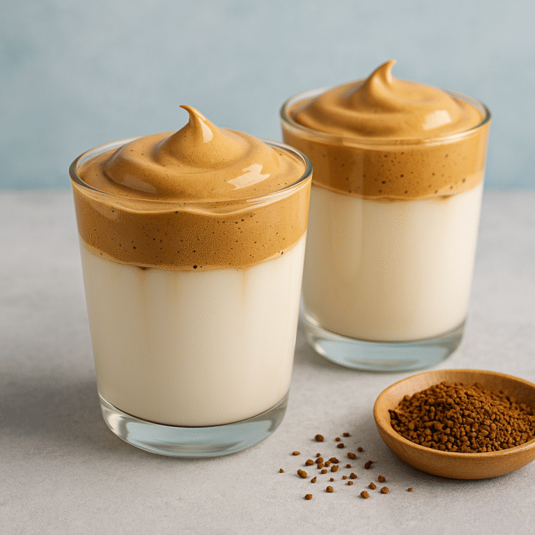 Café Cremoso Batido Tipo Dalgona: Comece Bem o Dia!