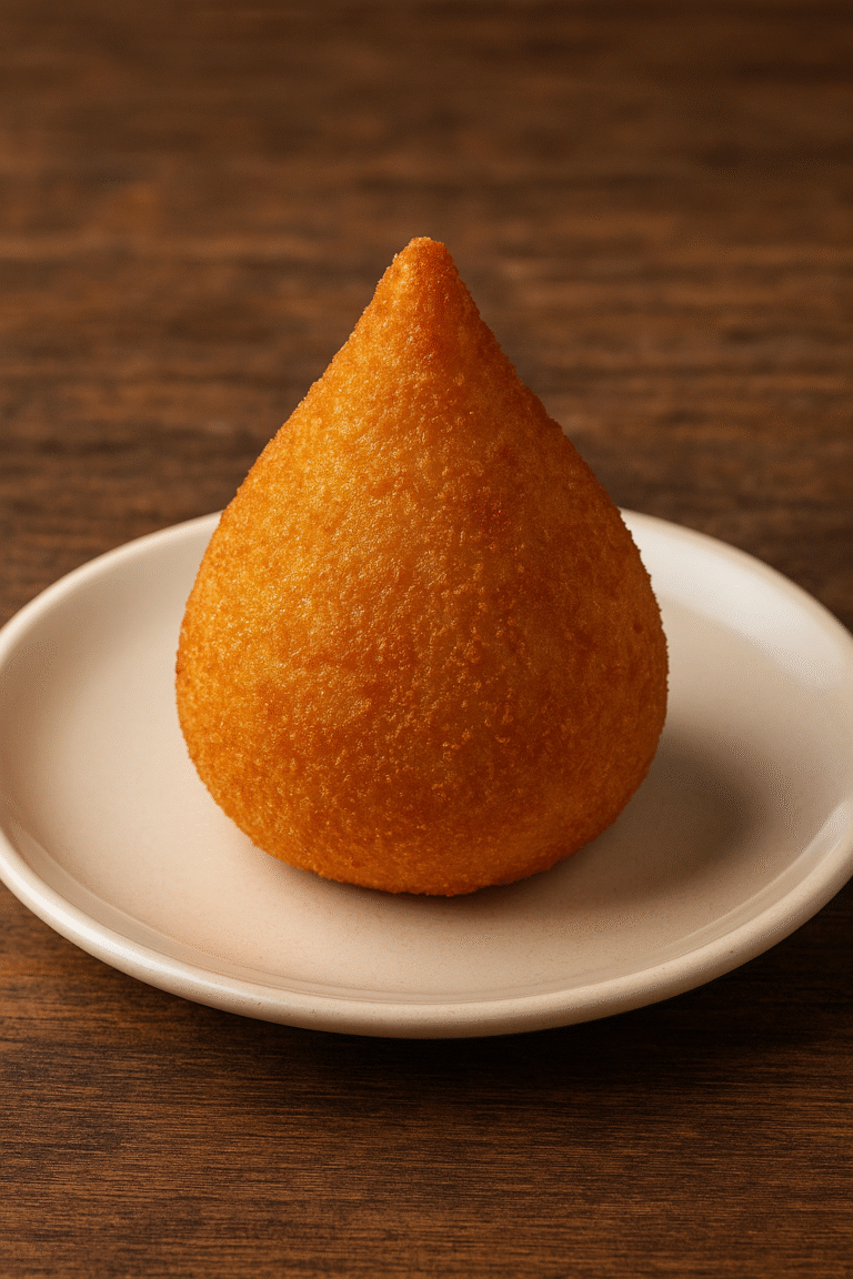 Coxinha de Frango Tradicional: Sabor que Derrete na Boca