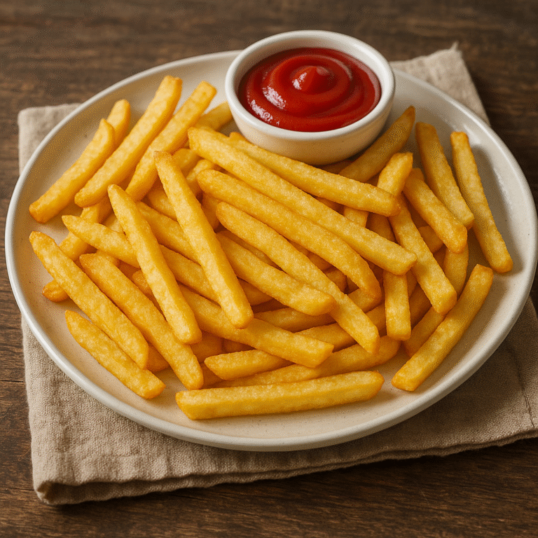Batata Frita Caseira Sem Óleo: Crocante e Saudável!