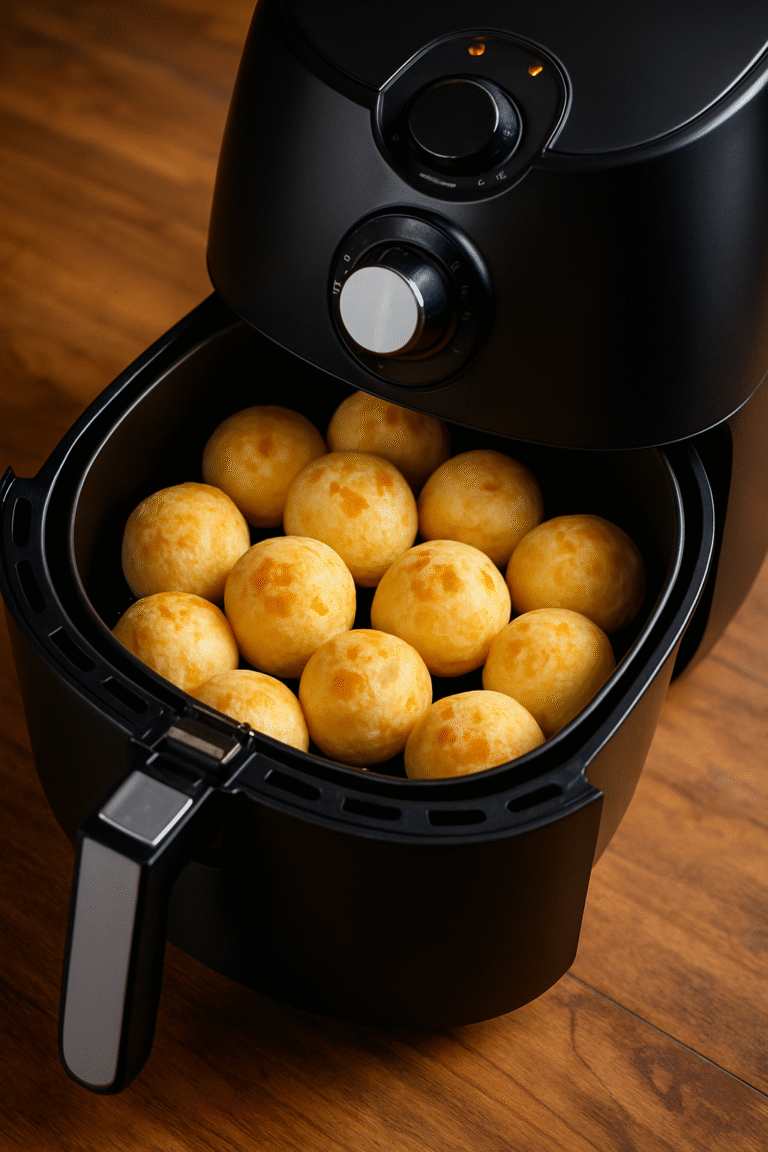 Pão de Queijo Perfeito na AirFryer em Minutos