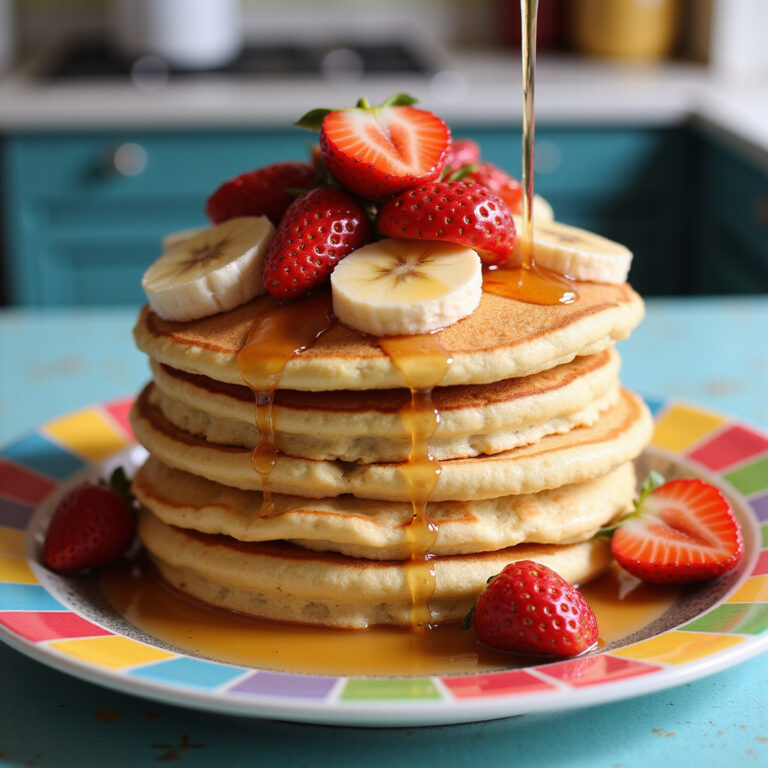 Pancakes with Fruits and Honey: A Breakfast Delight for Every Day!