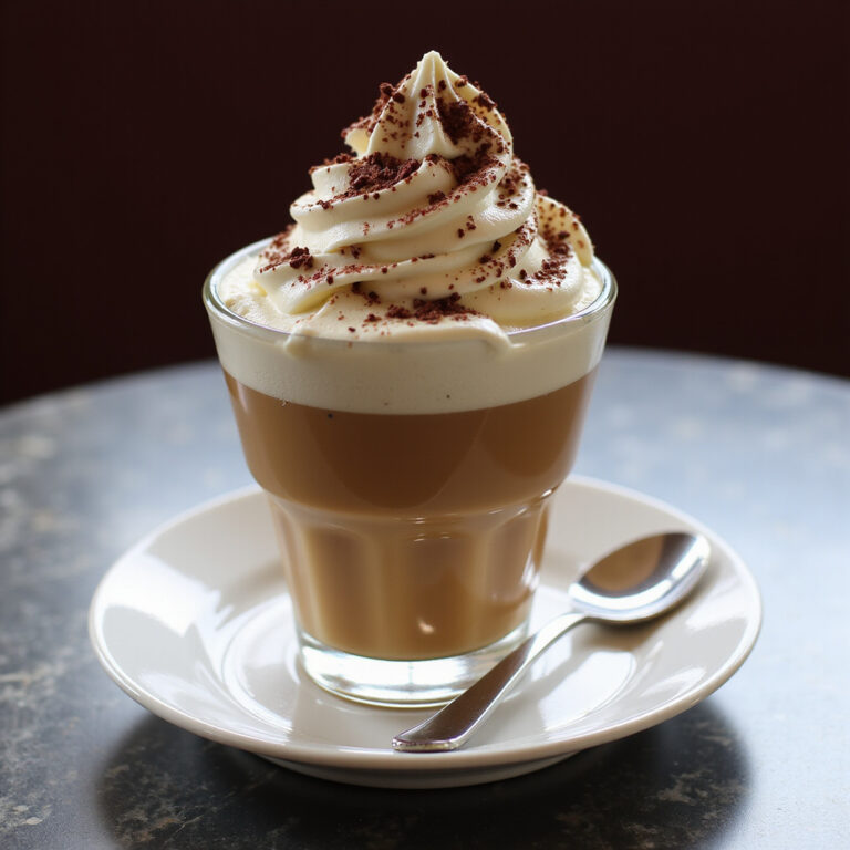 Café Gelado Cremoso com Leite Condensado e Chantilly