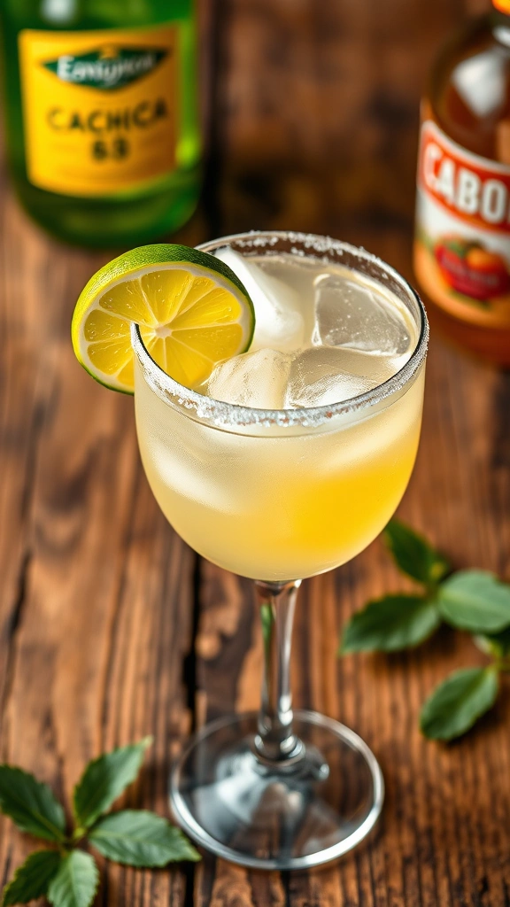 Receita de Drink Caipirinha Brasileira