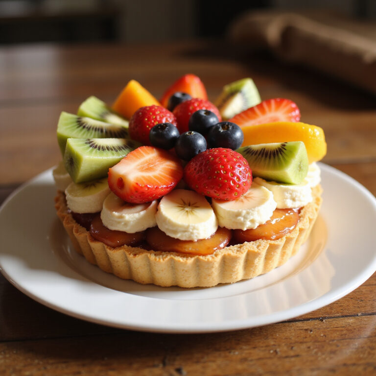 Vanilla Cream Fruit Tart