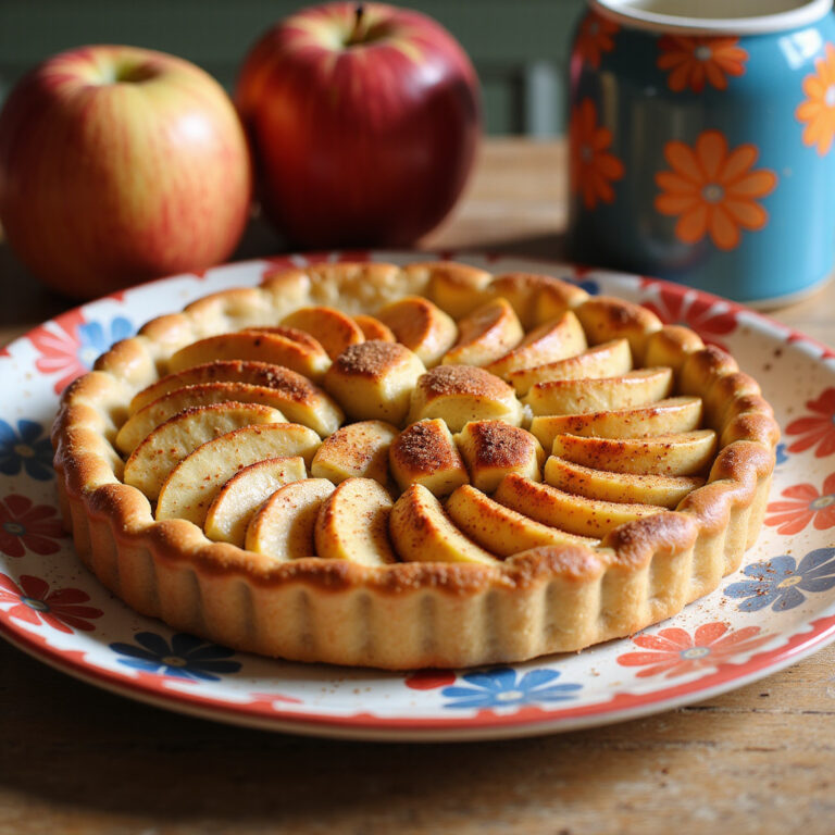 Delicious Apple Cinnamon Tart