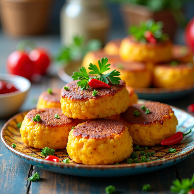 Bolinho de Aipim com Carne Seca