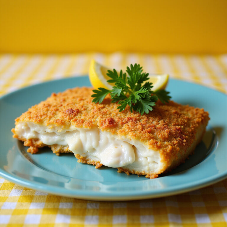 Peixe à Milanesa no Forno Crocante e Saudável