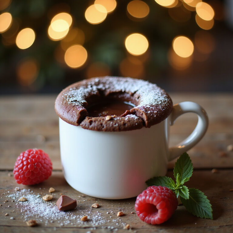 Bolo de Chocolate de Caneca