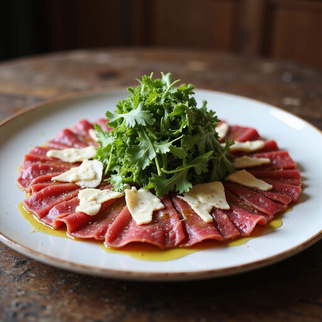 Carpaccio de Bife Ultra Sofisticado