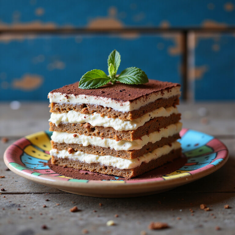 Tiramisu Clássico com Café Expresso e Mascarpone Cremoso