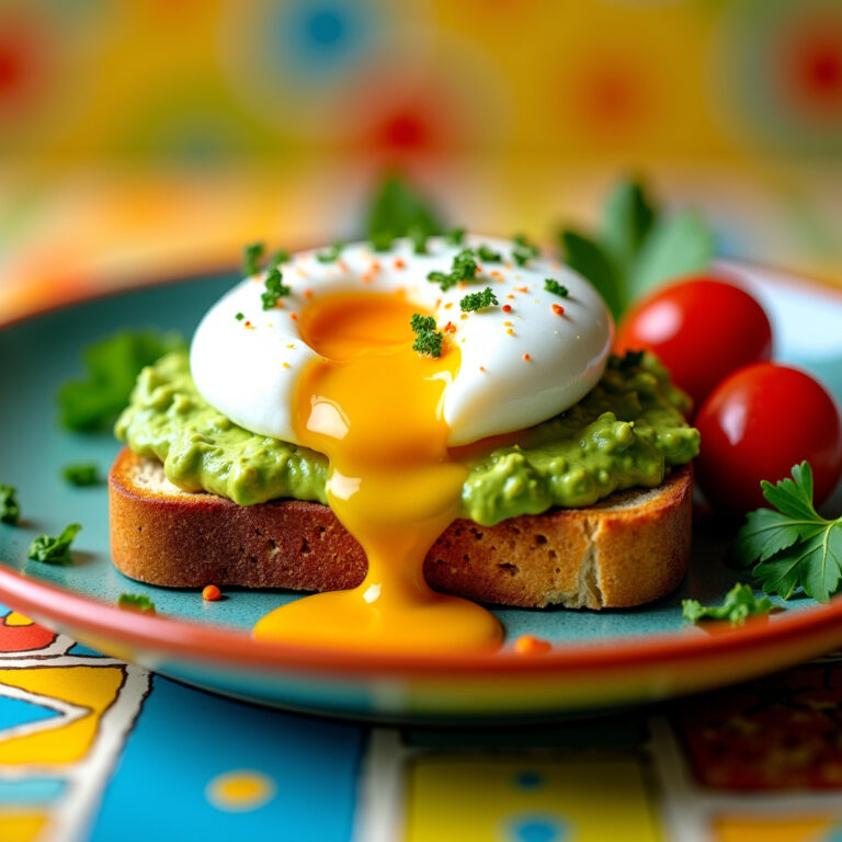 Avocado Toast com Ovo Poché: O Brunch Perfeito