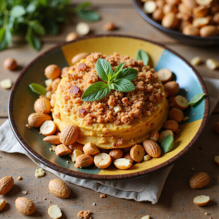 Paçoca Caseira com Amendoim Torrado