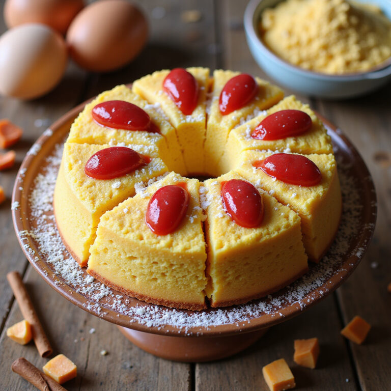 Bolo de Fubá com Goiabada: A Receita Perfeita para um Café Aconchegante