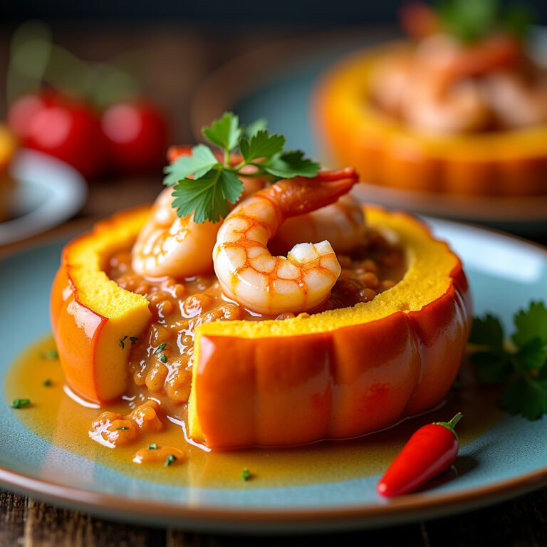 Camarão na Moranga com Pimenta: Receita Deliciosa e Fácil
