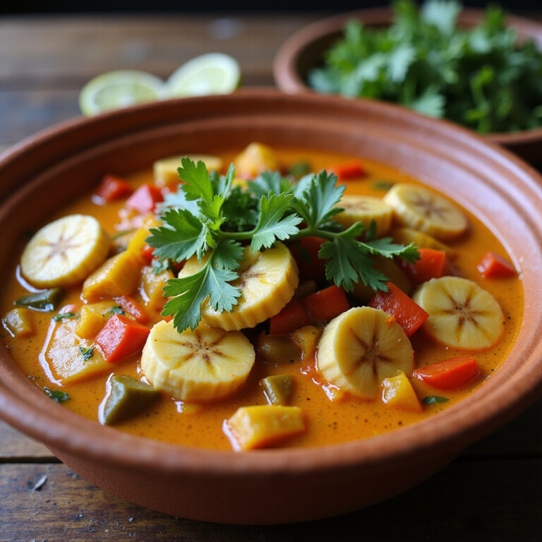 Moqueca de Banana da Terra com Pimenta: Uma Explosão de Sabor Tropical