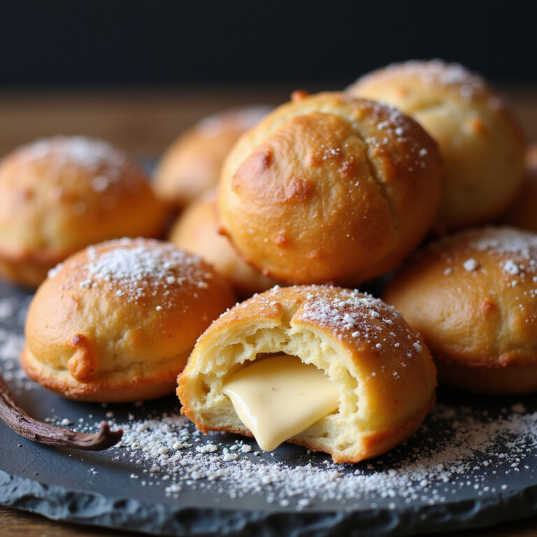 Sonho Recheado com Creme de Baunilha: Passo a Passo Delicioso