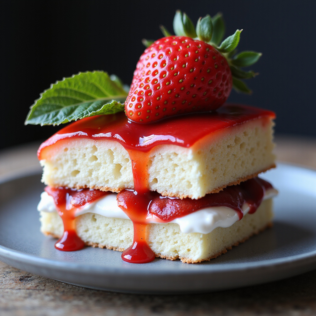 O Bolo dos Sonhos: Ninho com Morango