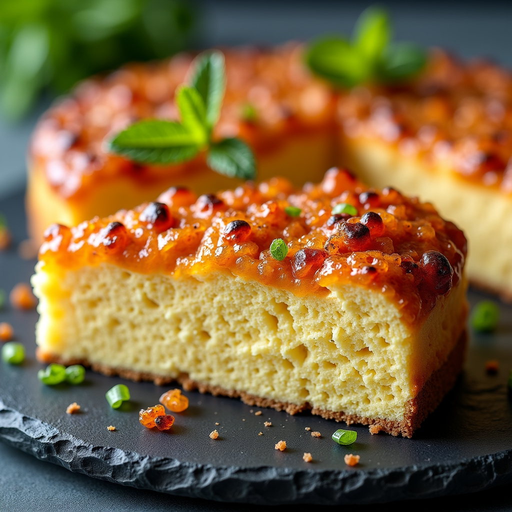 Torta de Coco Queimado dos Sonhos