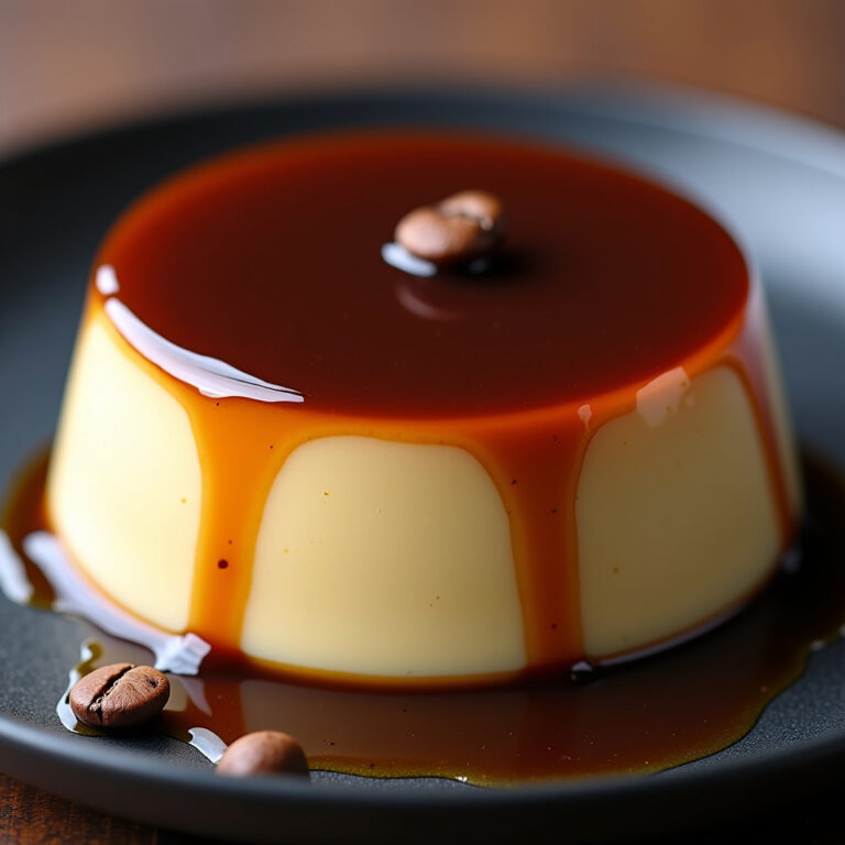 Pudim de Café com Calda de Caramelo: Receita Fácil e Cremosa Pudim de Café com Calda de Caramelo: Receita Fácil e Cremosa