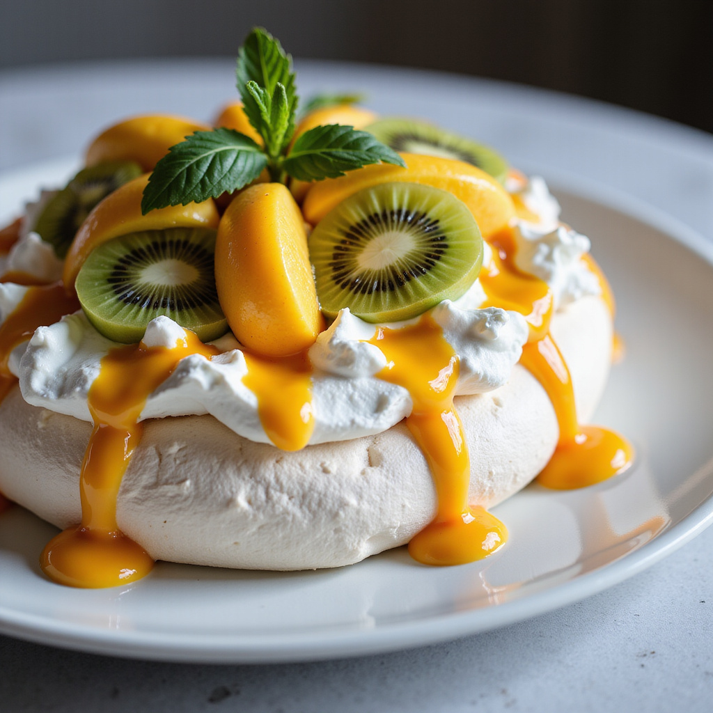 Pavlova Tropical dos Sonhos
