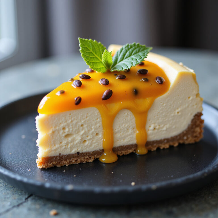 Aprenda a Fazer Cheesecake de Maracujá com Castanha