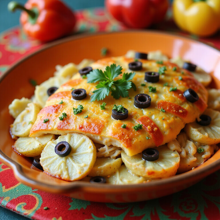Bacalhau Gratinado com Batatas Cremoso e Saboroso