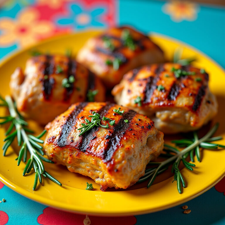 Frango Grelhado com Ervas Suculento e Rápido