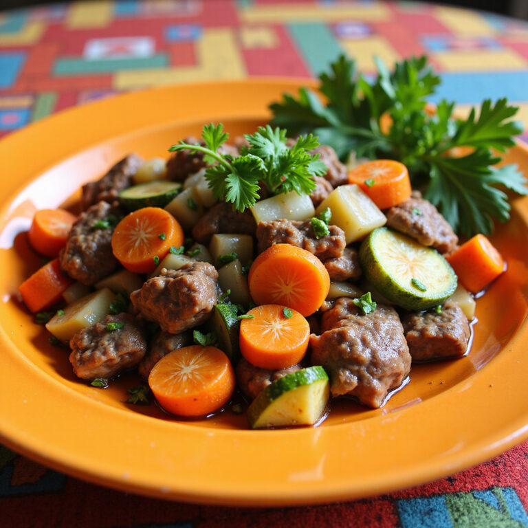 Carne Moída Refogada com Legumes Rápida e Saudável