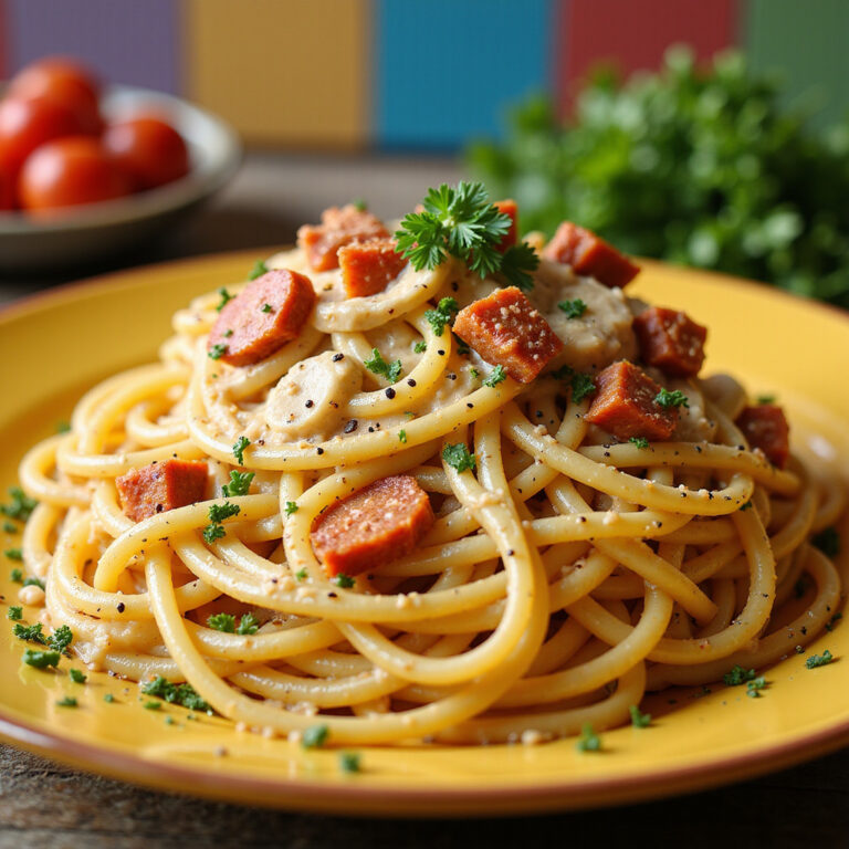 Espaguete Carbonara Autêntico