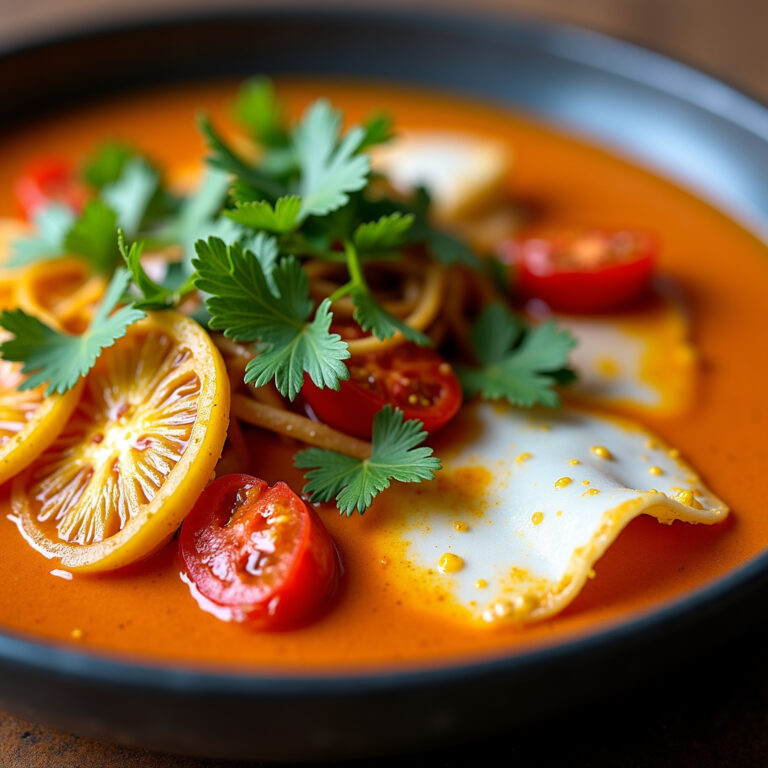 Moqueca de Arraia com Farofa de Banana Grelhada: O Sabor do Brasil no seu Prato