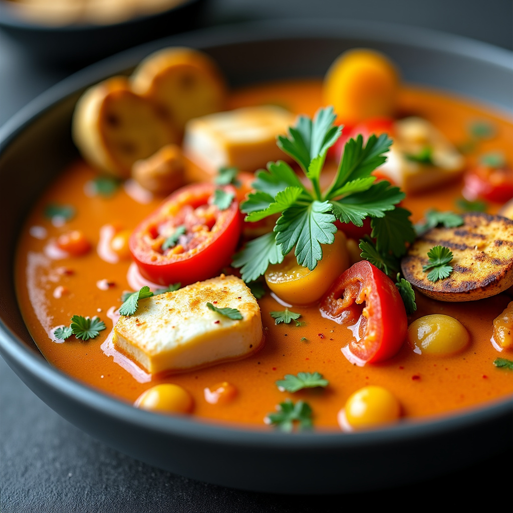 Foto da receita Moqueca de Arraia com Farofa de Banana Grelhada: O Sabor do Brasil no seu Prato