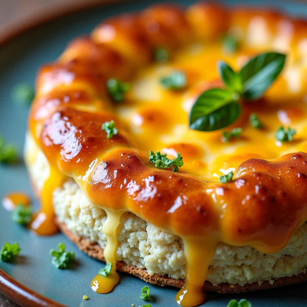 Foto da receita Torta Salgada de Couve-Flor com Queijo Minas: Uma Receita Cremosa e Inesquecível