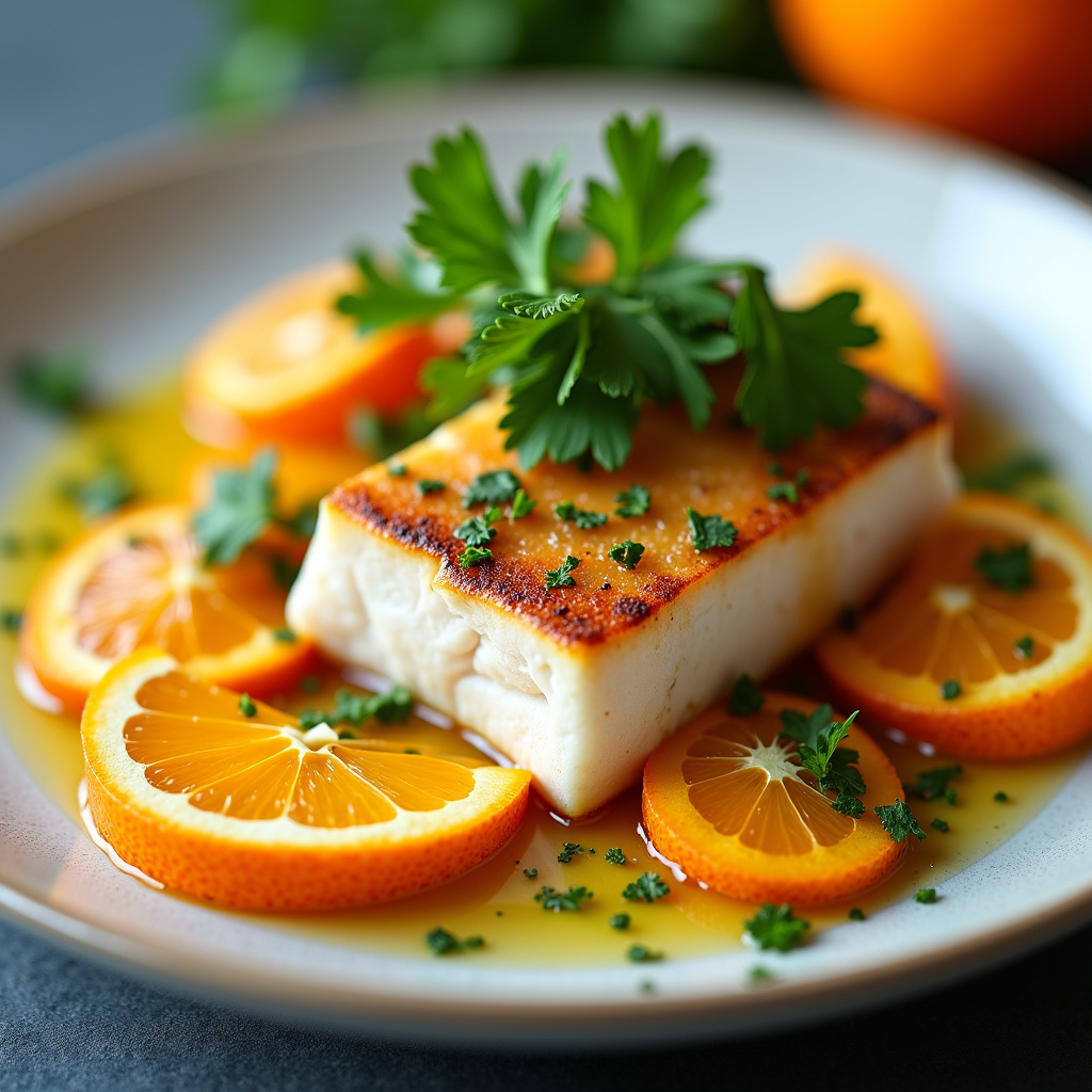 Foto da receita Receita de Salada de Laranja com Bacalhau Desfiado