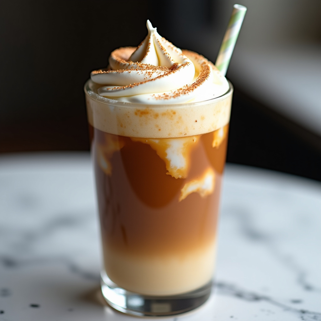 Foto da receita Receita de Café Gelado Cremoso com Leite Condensado e Chantilly Brilhante
