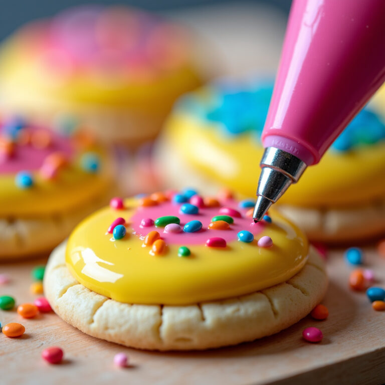 Cobertura Colorida para Biscoitos Amanteigados: Decore e Encante!