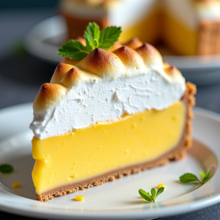 Torta de Limão com Merengue: A Sobremesa Clássica e Irresistível
