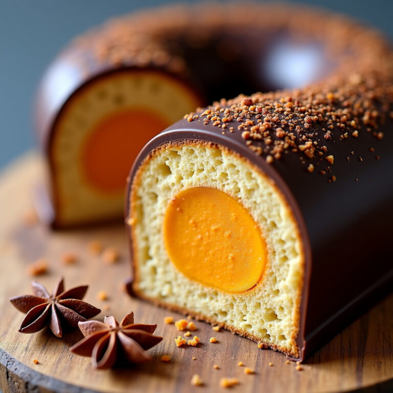Pão de Mel com Doce de Abóbora e Especiarias: Aconchego em Cada Mordida
