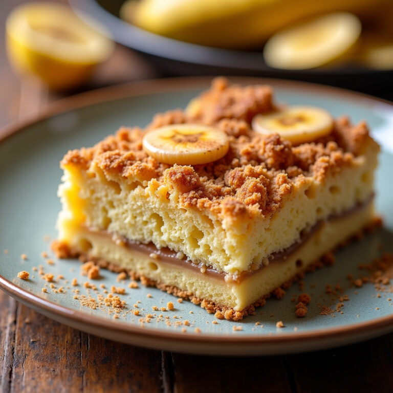 Cuca de Banana com Farofa: A Receita Perfeita para o Café!