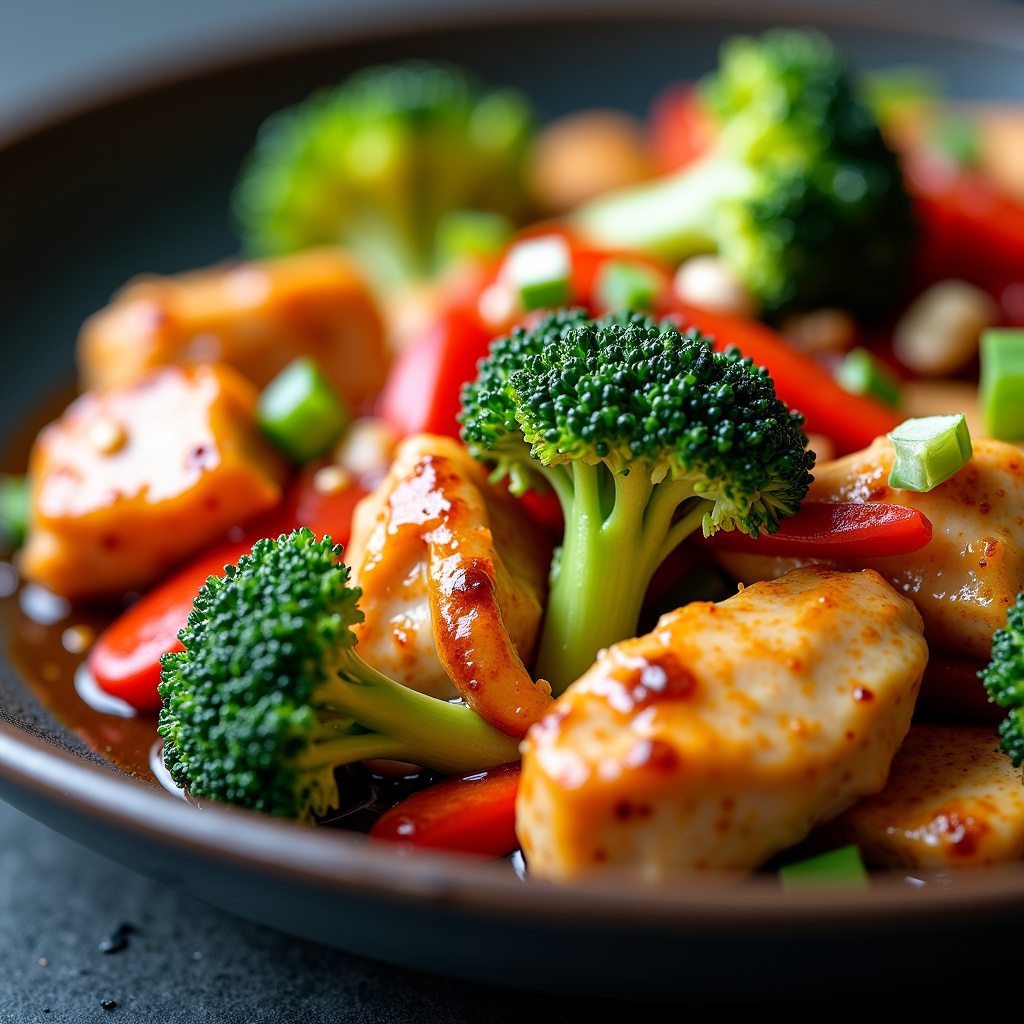 Foto da receita Frango Xadrez Fit: Uma Versão Leve e Irresistível do Clássico Oriental
