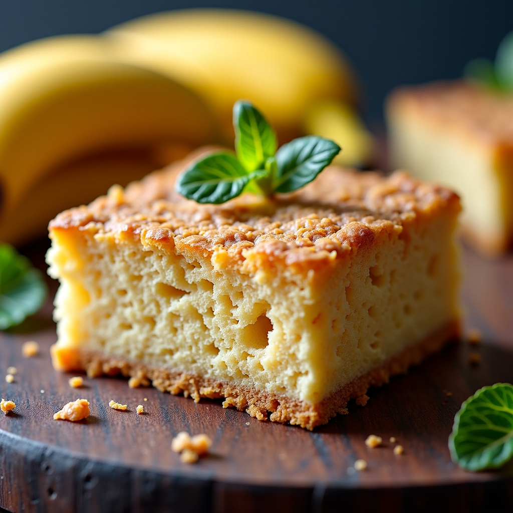 Foto da receita Bolo de Banana Sem Açúcar