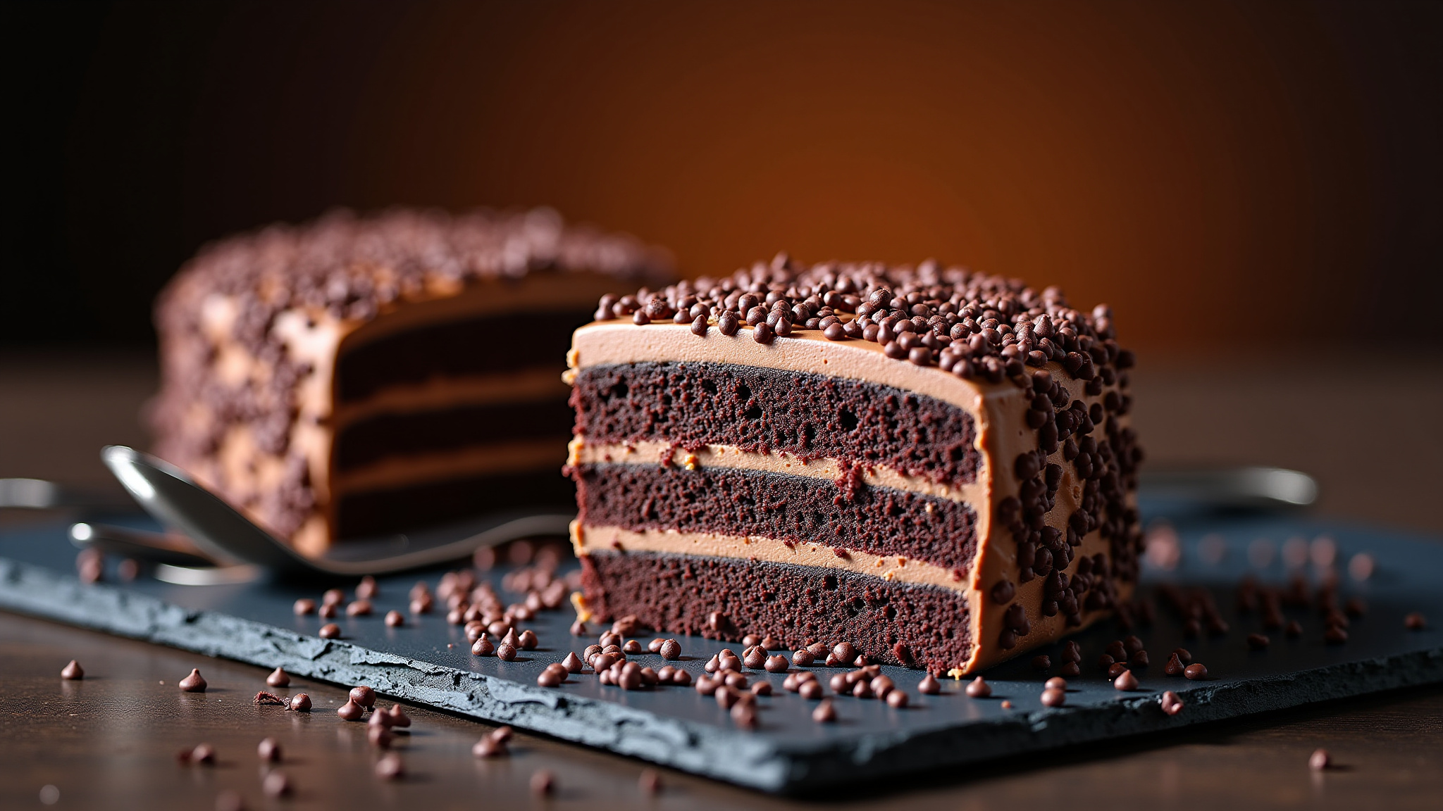 Foto da receita Bolo de Brigadeiro: A Receita Completa para um Doce Inesquecível