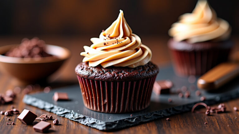Cupcake de Chocolate Fofinho e Irresistível
