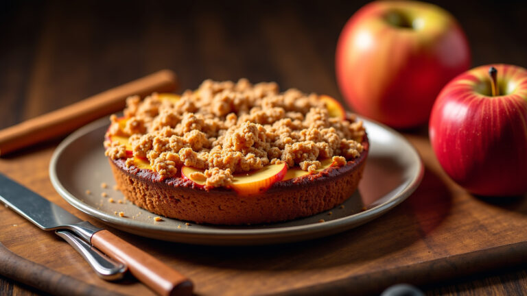 Apple Crisp – Torta Crocante de Maçã