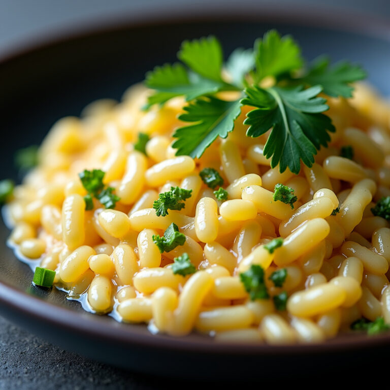 Risoto de Queijo Canastra com Alho-Poró: Cremoso e Inesquecível