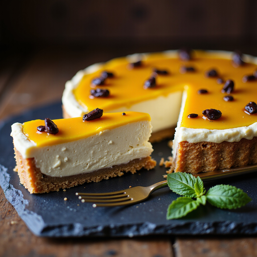 Foto da receita Receita de Torta de Maracujá que não vai ao forno
