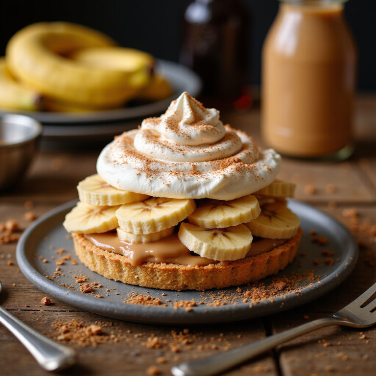 Banoffee: A Torta de Banana com Doce de Leite que Vai Conquistar Você