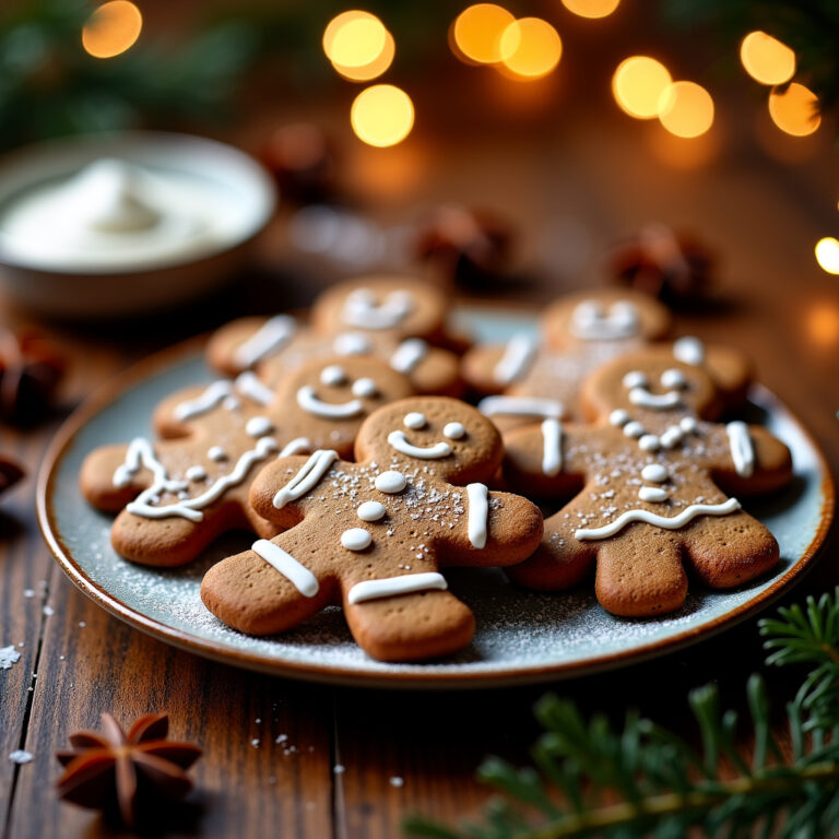 Biscoito de Gengibre Natalino: O Sabor Mágico do Natal