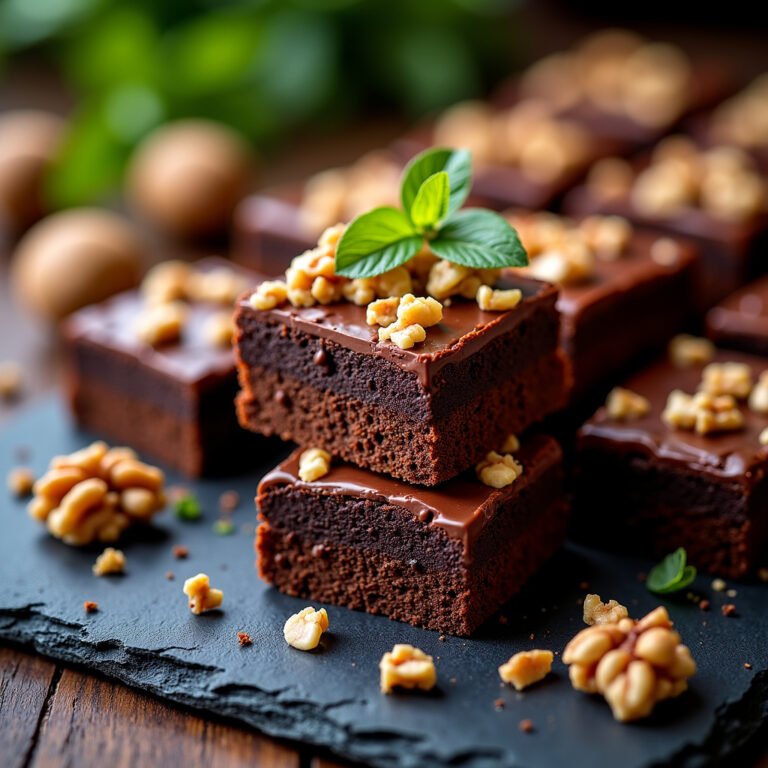 Receita de Brownie com Nozes
