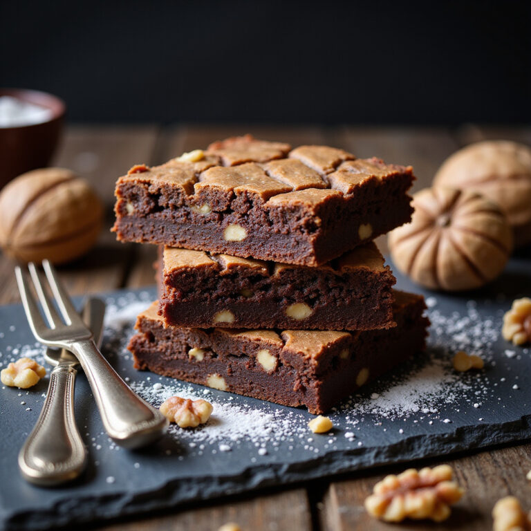 Brownie com Nozes: Uma Explosão de Sabor e Textura