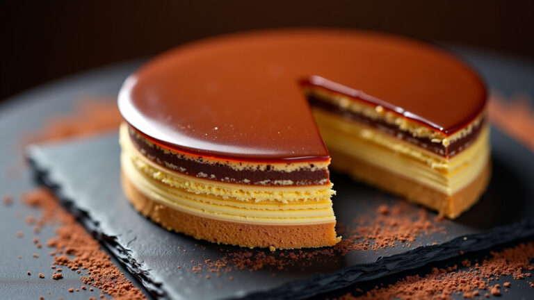 Torta de Dobos Clássica: A Elegância Húngara na Sua Mesa Torta de Dobos Clássica: A Elegância Húngara na Sua Mesa